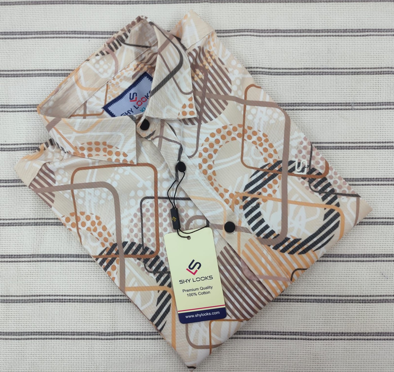 Luxury Spandex Print Shirt  (4)