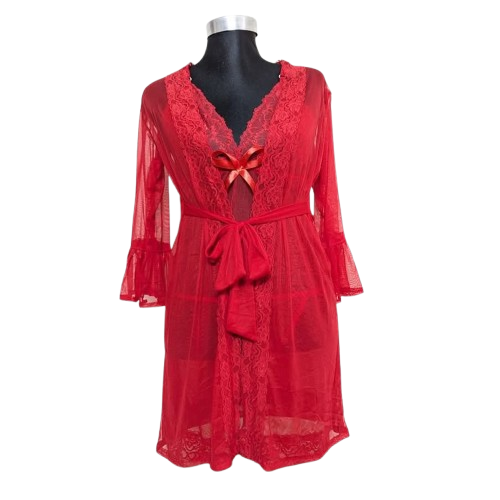 Honeymoon Special Transparent Night Dress