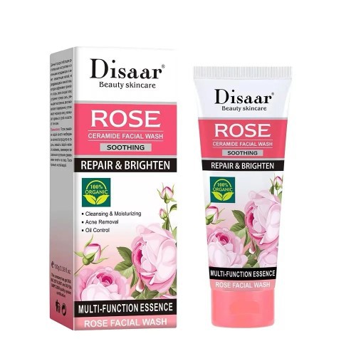 Disaar Rose Ceramide Face Wash 100g