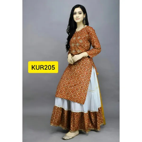 Semi readymade 2 pieces