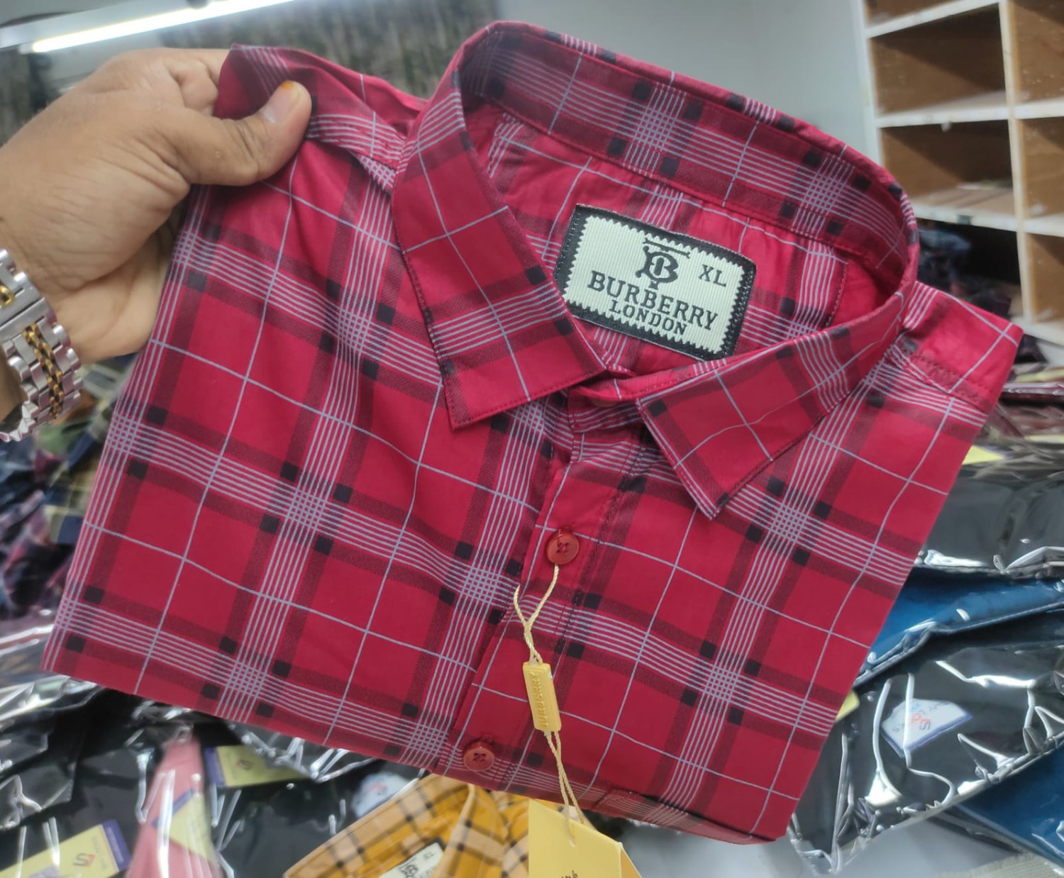 Cotton full Sleeve Check Shirt (5)