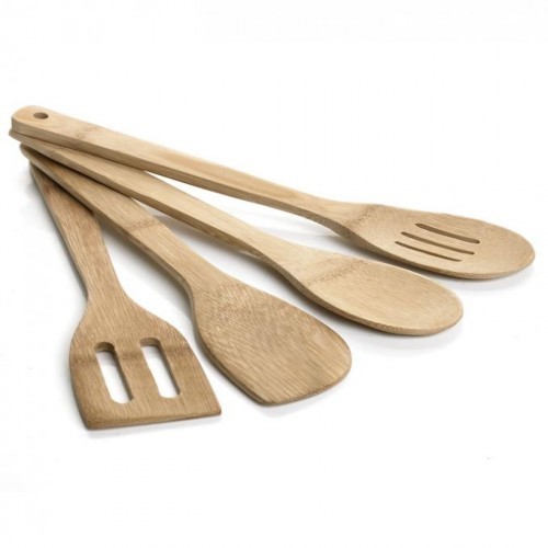 4pcs Bamboo kitchen tools