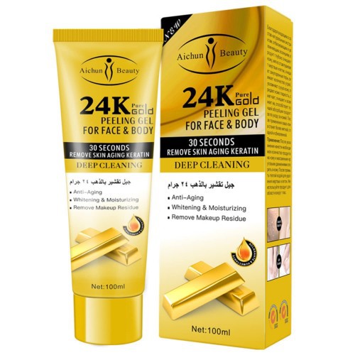 24K PURE GOLD PEELING GEL