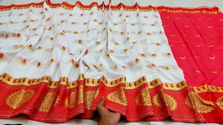 Soft silk katan saree