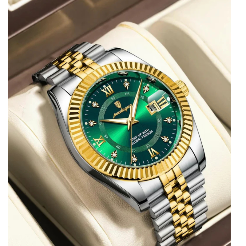 100% Original Waterproof Poedagar 910 Model Fashion Watch for Men. -(4)