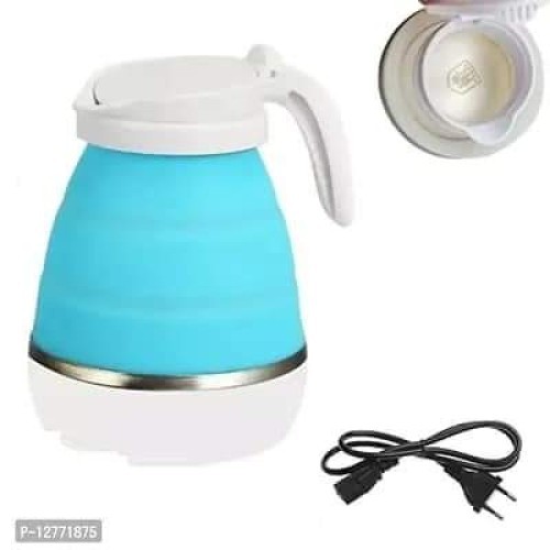 Travelling Folding Kettle Electric Silicone Foldable 0.6L