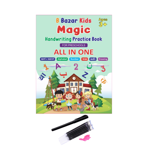 Magic Writing Book All in One with free drowing book 1pcs Best price in BD
