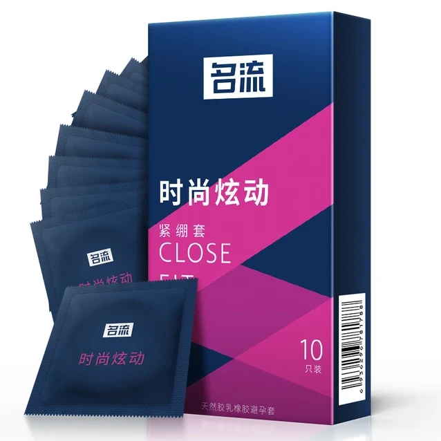 Condoms for Men 10pcs 49mm Small Ultra Thin Close Fit Tight Condom | Brand: Mingliu