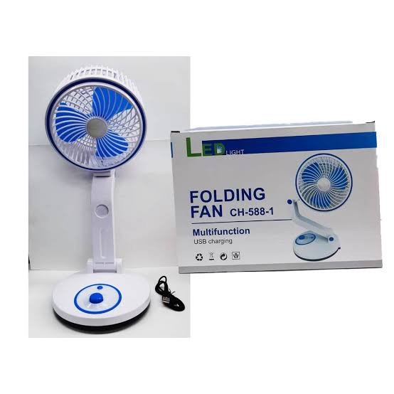 LR fan (Adjustable rechargeable folding fan with led light) (4)