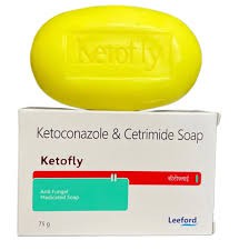 Leeford Ketofly Soap 75g Ketoconazole & Cetrimide Anti Fungal Medicated Soap