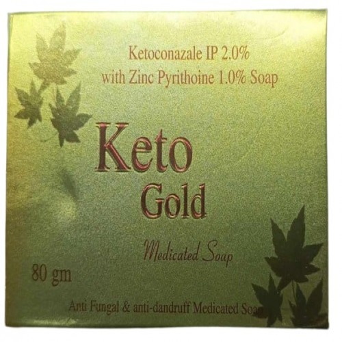 Keto Gold Medicated Soap 80g