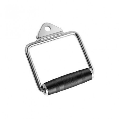 Single D Handle with Grip Multi-training Bar (Silver)
