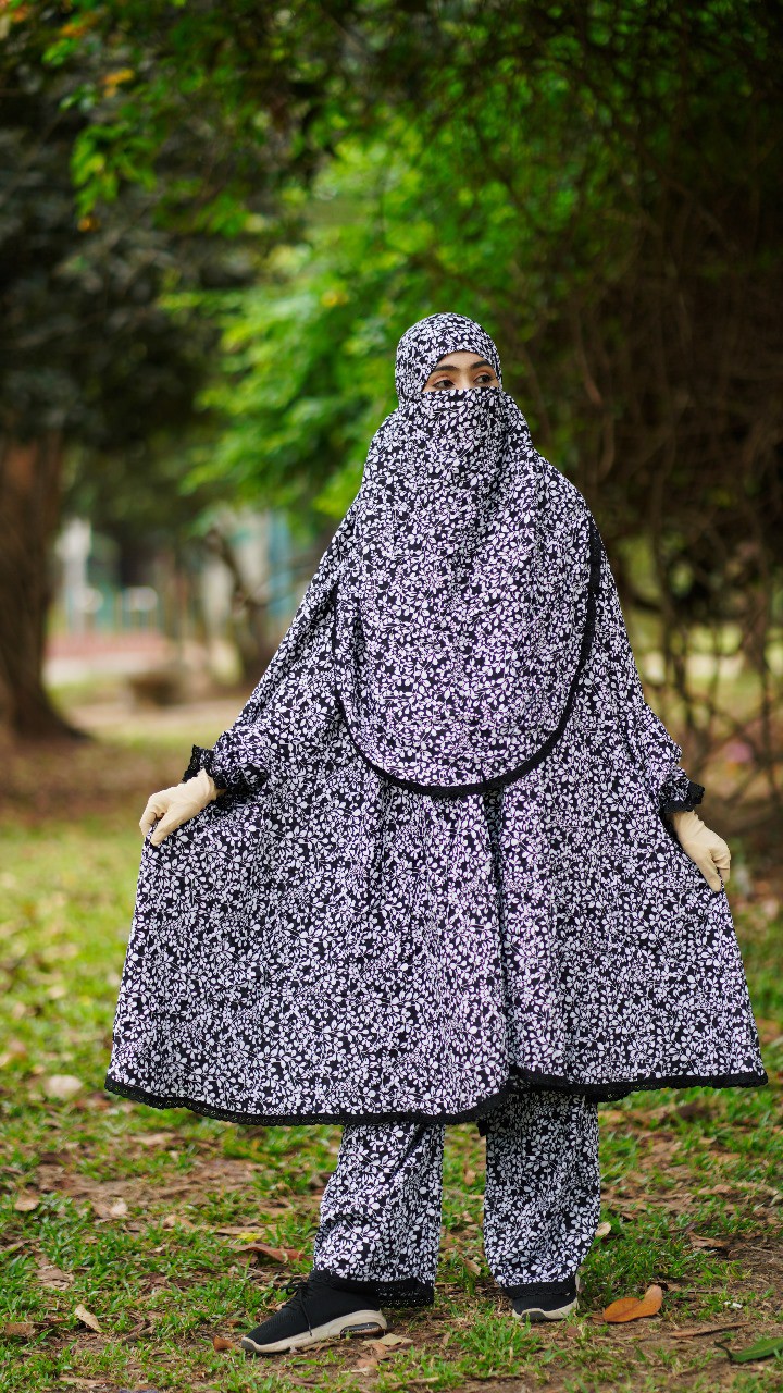 Plaju Khimar Set Formal