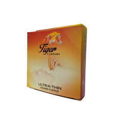 Tiger - Ultra Thin Orange Flavour Condom - Combo Pack - 2 Pack - 3x2=6pcs - Condom