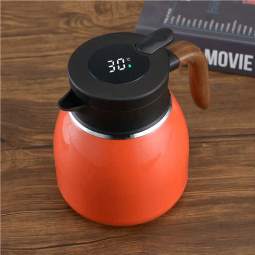 Smart LED temperature display Stainless Steel Thermos Insulation Vacuum Pot 1100mL