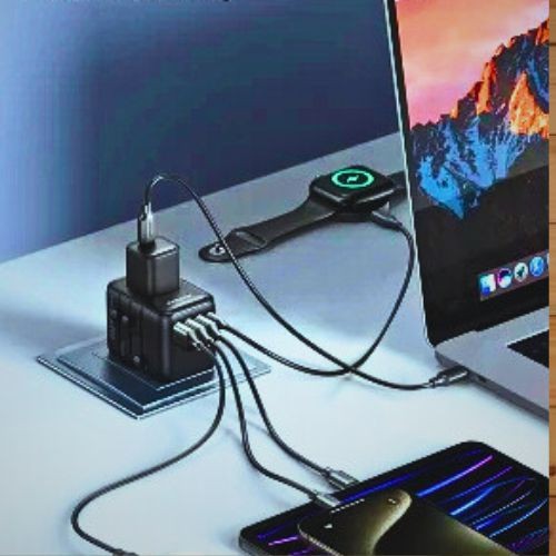 JOYROOM-TCW01 17W 4-port Universal Travel Adapter best price in bd