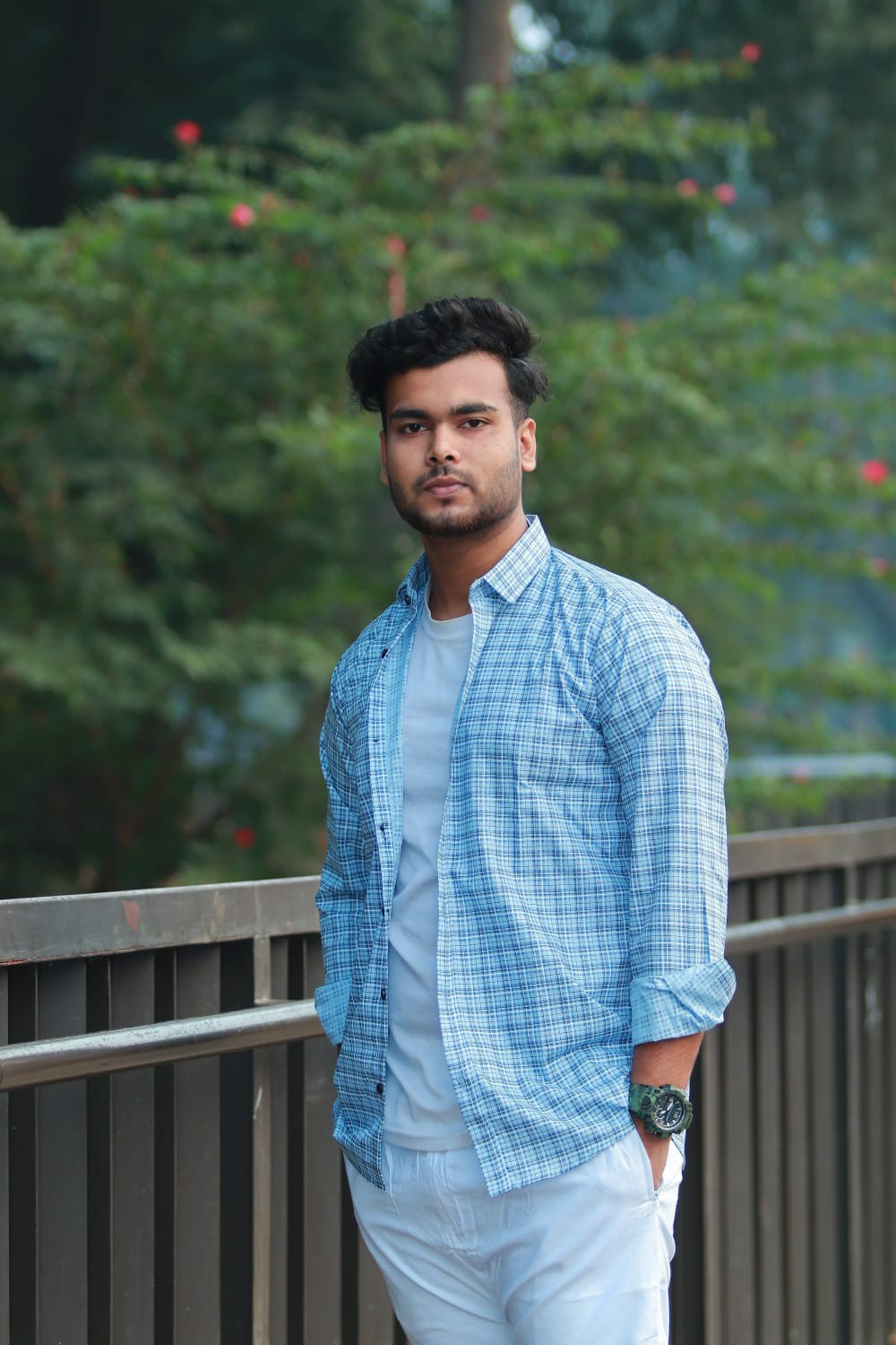 Cotton Check Shirt (3)