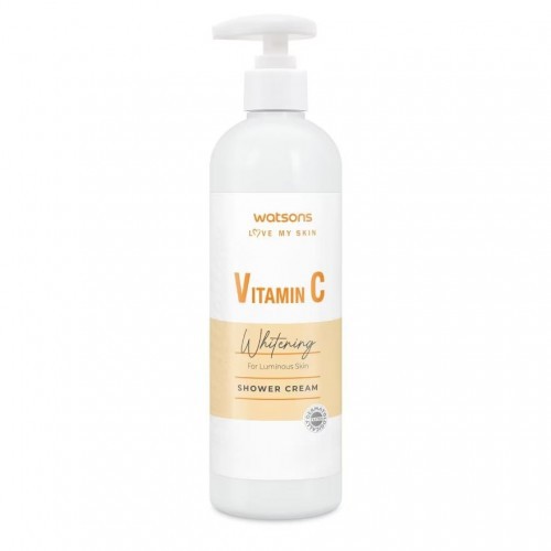 WATSONS VITAMIN C WHITENING SHOWER CREAM 490ml