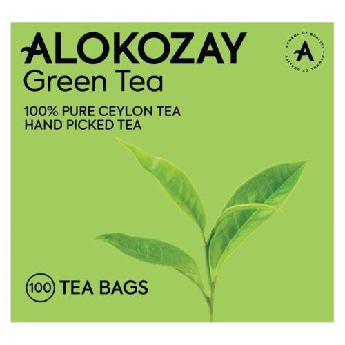 Alokozay Green Tea - 100 Tea Bags