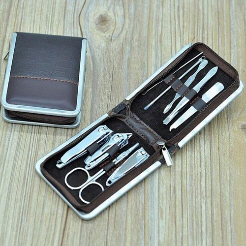 9 in 1 Zipper Bag Manicure Set