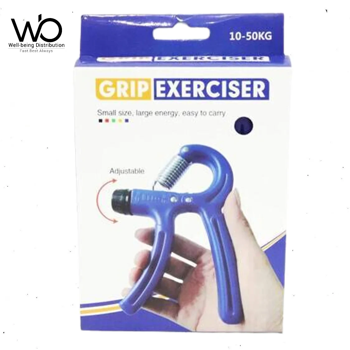 10-50kg Adjustable Heavy Grip Hand Gripper Gym Power Fitness Hand Exerciser Grip Multicolor