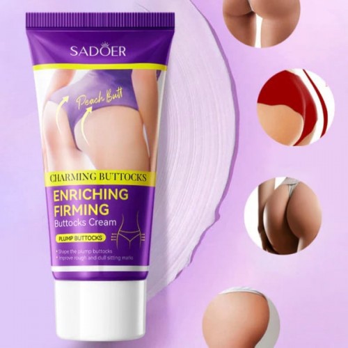 Sadoer Charming Buttocks Enrich Firming Peach Butt Shape Lifting & Tightening Cream - 60g