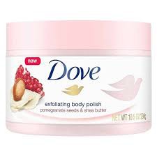 Dove Exfoliating Body Scrub Pomegranate Seeds 225ml | Made in Slovakia