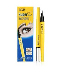 BoB Liquid Eyeliner Pen Black 0.2mm Slim Nib 0.6g Eyeliner