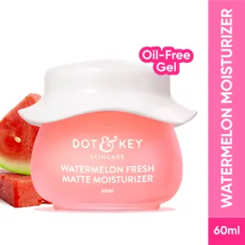 Dot & Key Watermelon Superglow Matte Oil Free Moisturizer,Controls Excess Oil Reviews 60 ml