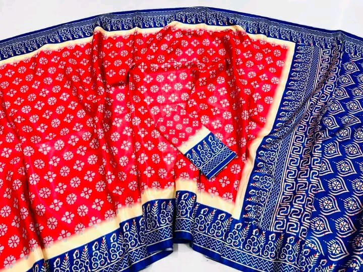 Batik print Saree Online