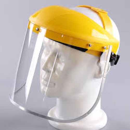 Full Face Shield Clear Flip Up Visor Eye Protection Mask Safety Work Guard - New Design