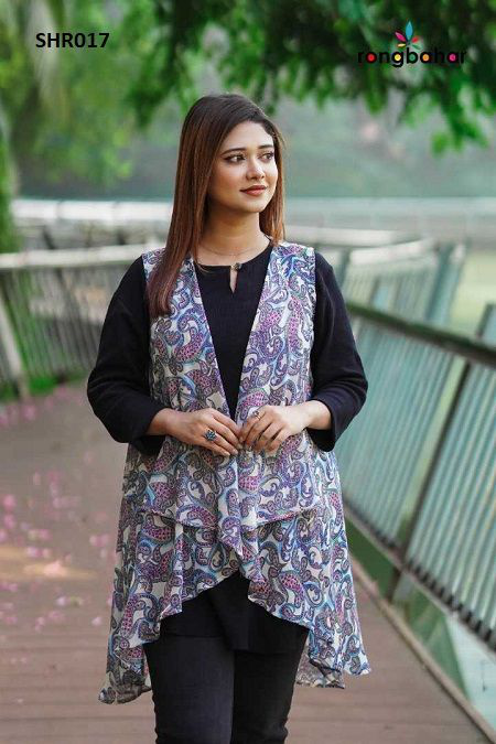 Semi Long Shrug for Ladies