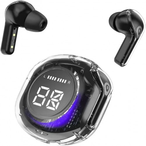 Ultrapods Pro Bluetooth 5.3 Transparent Display Design True Wireless Earbuds