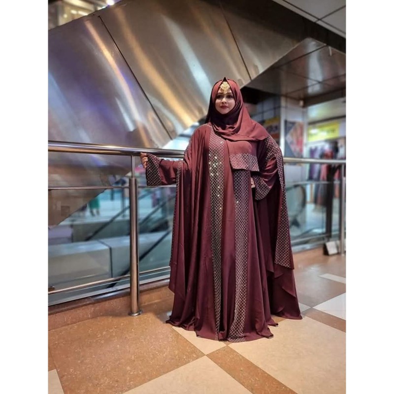 Abhaya Set with Hijab -(20)