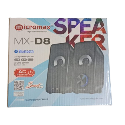 Bluetooth Speaker Micromax MX-D8 (Service Warranty: 2 Years)