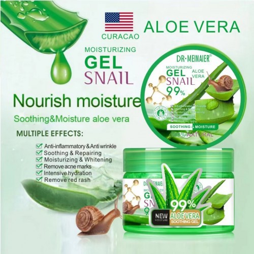 DR.MEINAIER 99 Percent Aloe Vera Moisturizing Snail Gel 150ml