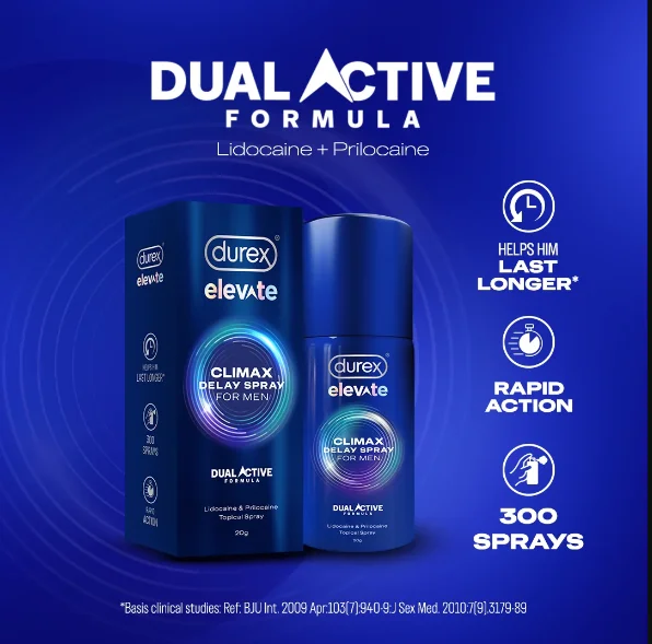 Durex Elevate Spray for Men 20ml | India