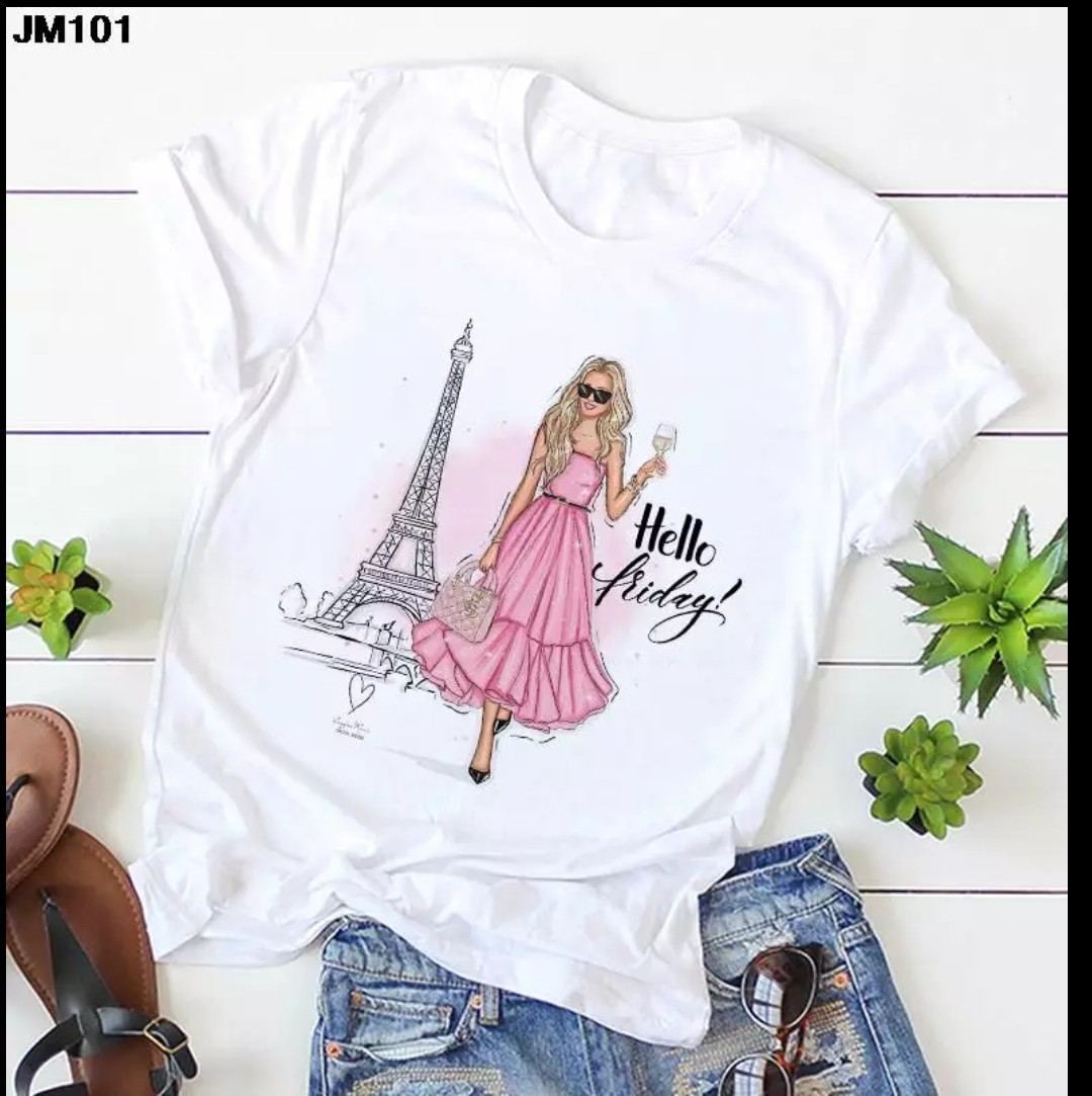 Ladies T-shirt Bd For Women